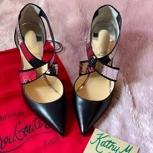Christian Louboutin Jeres 100 Disco Ball Heels